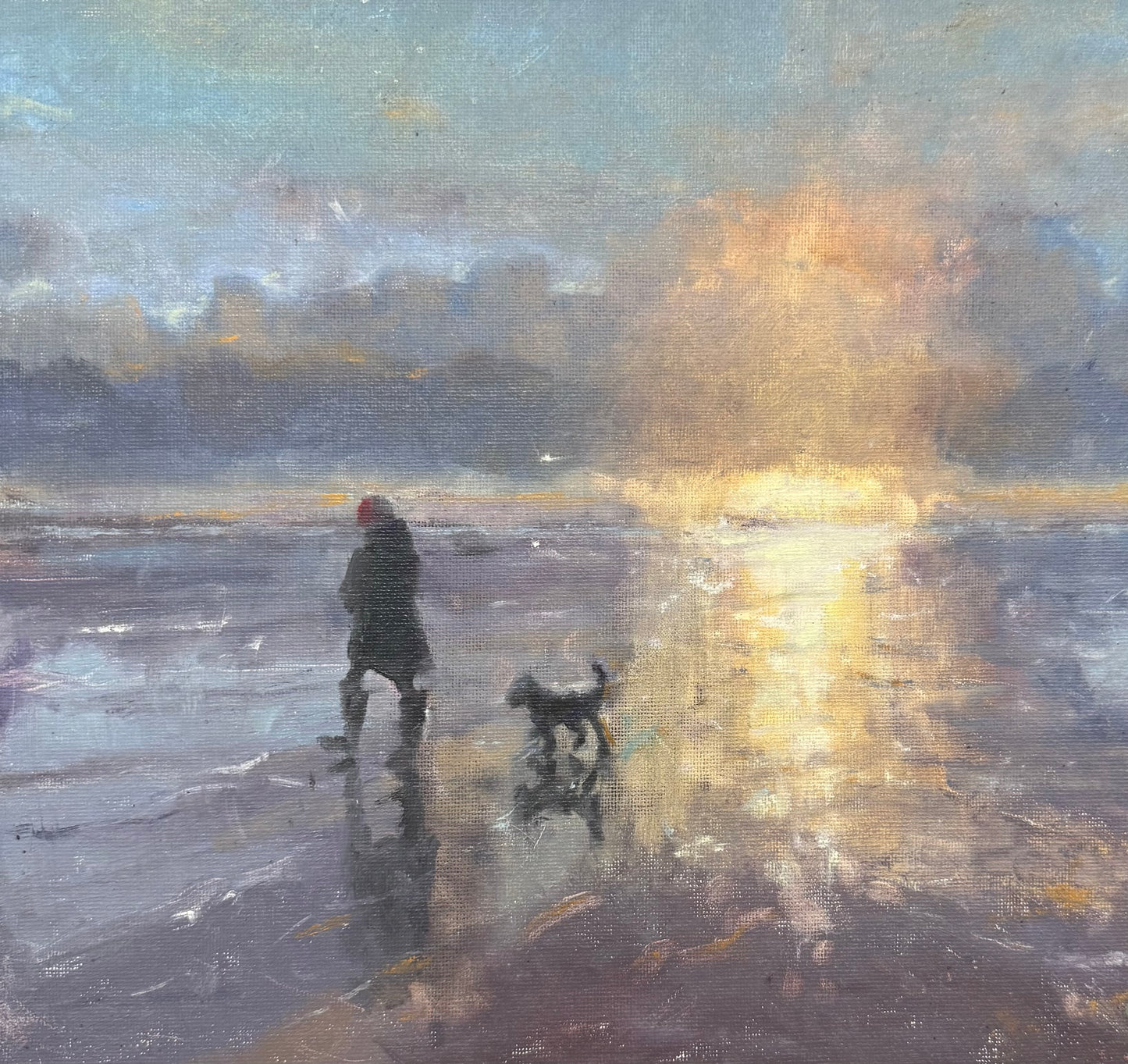 Sunset on Crantock